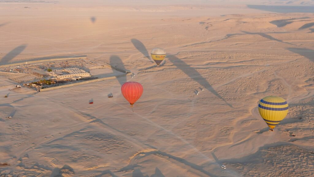 shared hot air balloon flight with breakfast included